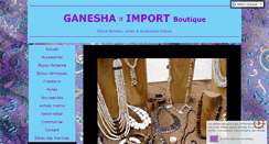 Desktop Screenshot of ganeshaimport.com
